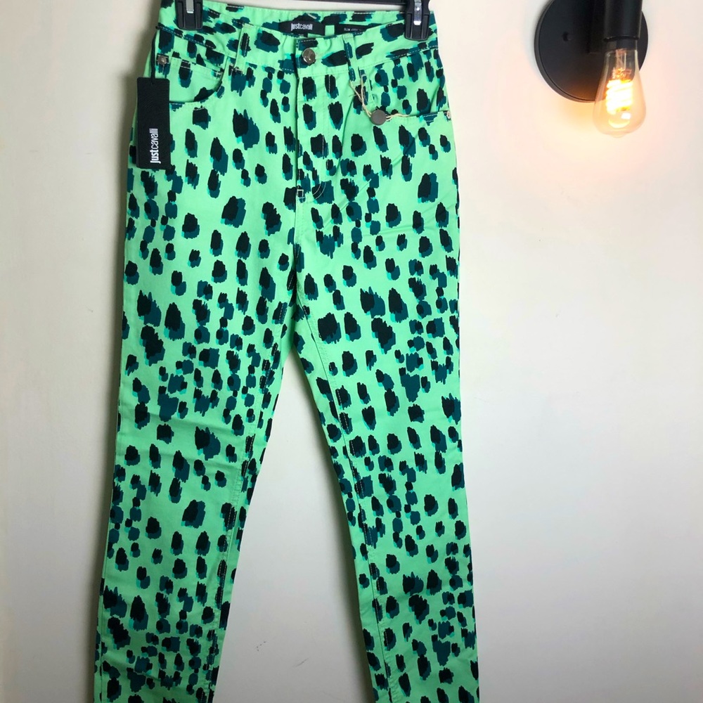 Neon High waist Jeans